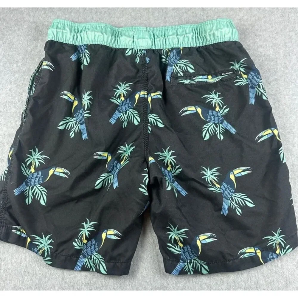 Billabong Men’s Medium Toucan Tropical Swim Trunks